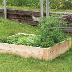 Cedar Raised Garden Bed – 4' X 4'