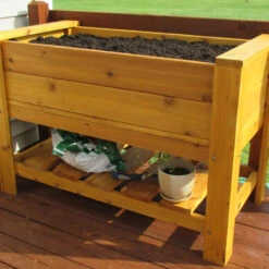 Elevated Cedar Planter