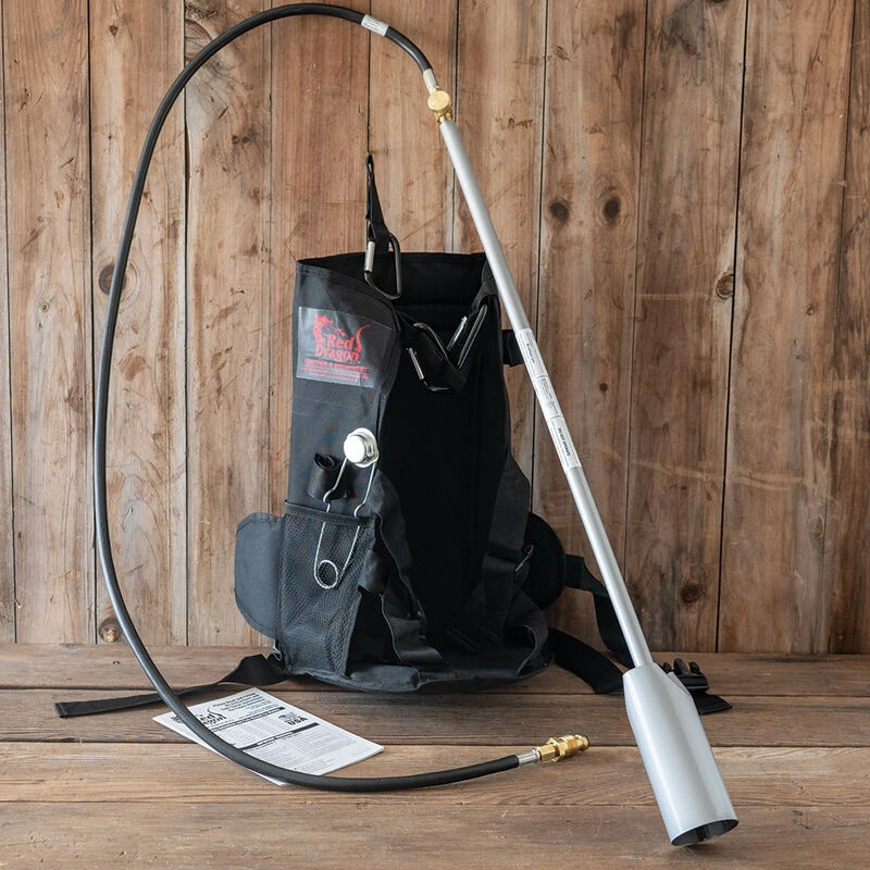 Red Dragon Backpack Flame Weeder Without Tank 1 Red Dragon Backpack Flame Weeder Without Tank