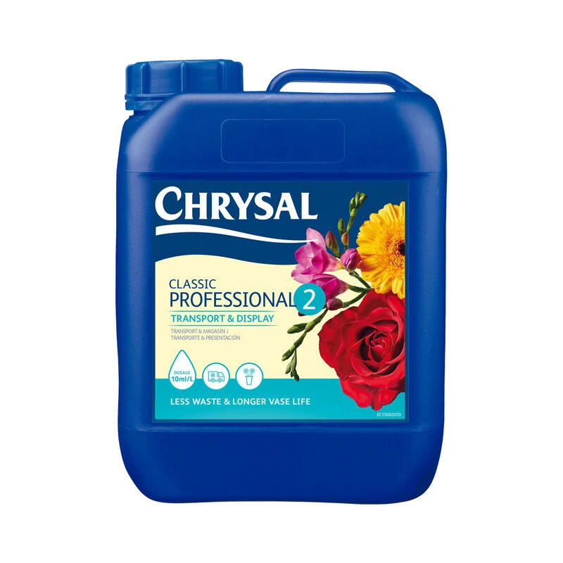 Chrysal Professional 2 Transport & Display Solution – 2.5 Gal. 1 Chrysal Professional 2 Transport & Display Solution – 2.5 Gal.